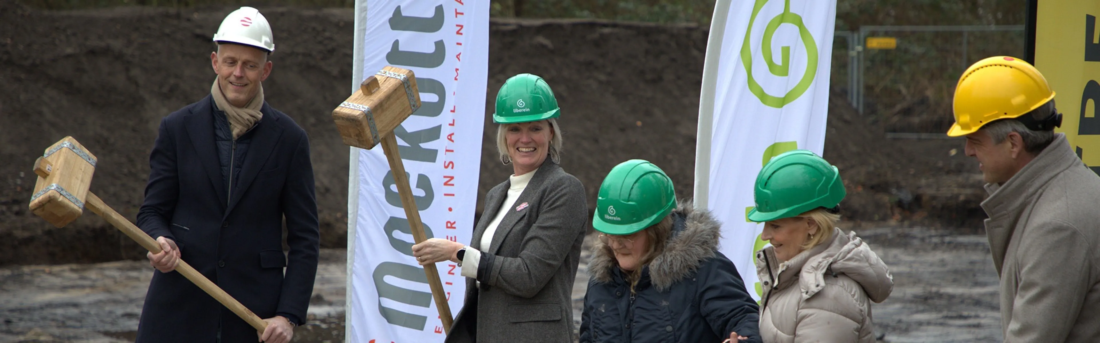 Liberein slaat eerste paal