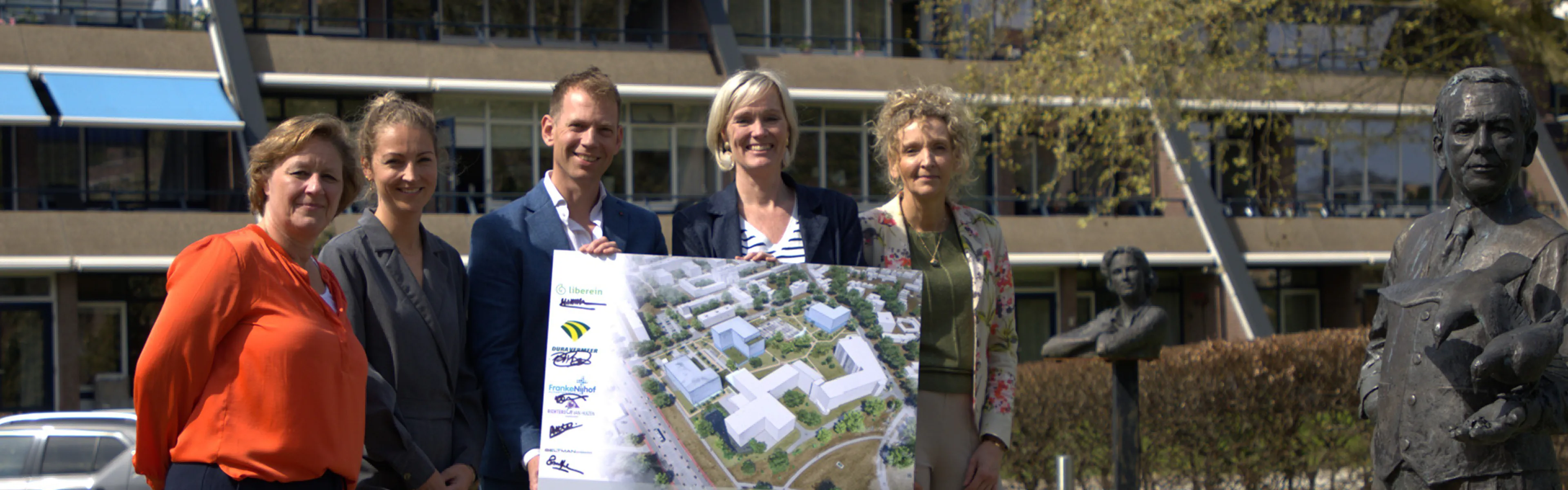 Samen bouwen aan een plek waar wonen, ontmoeten en zorg samenkomen.